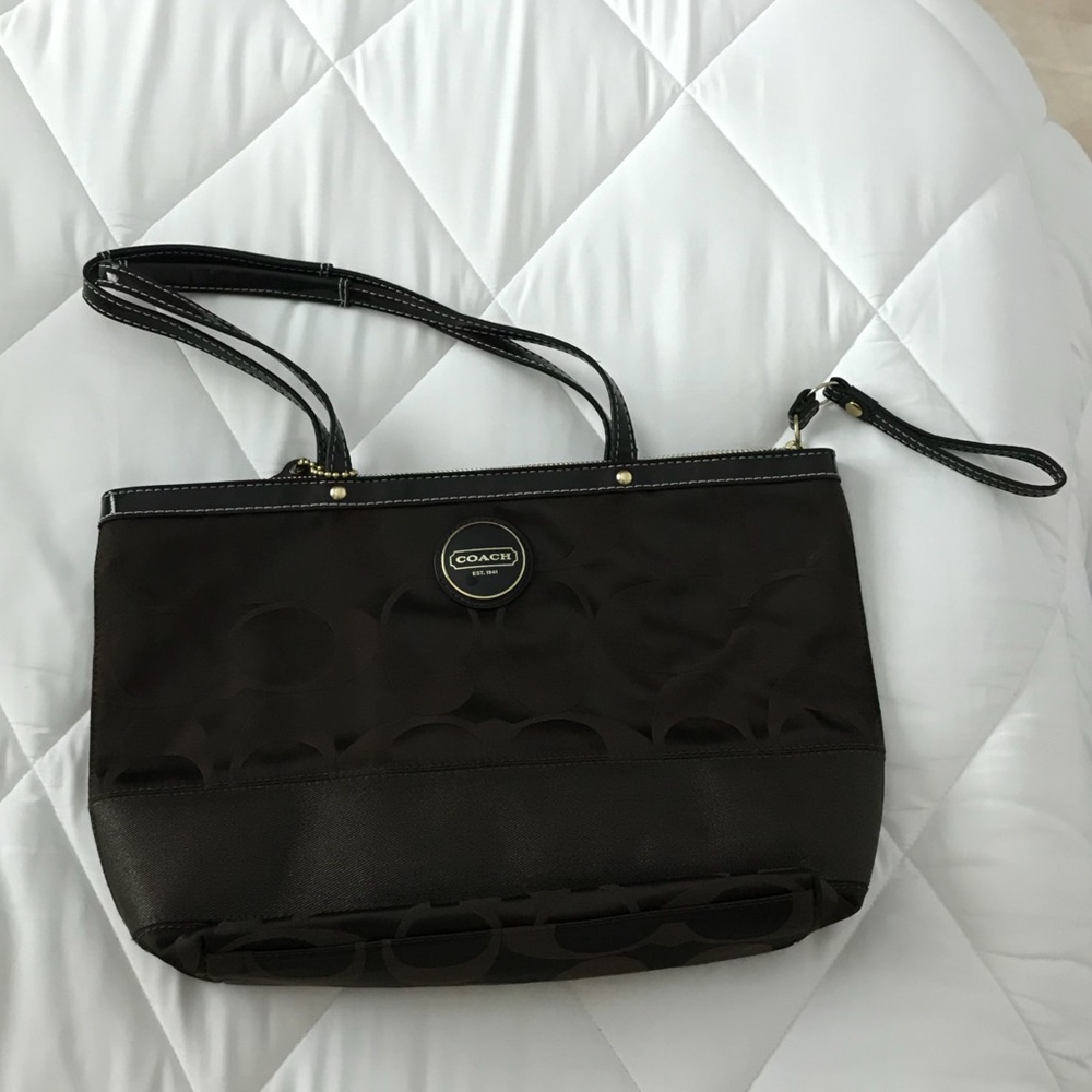 brown Coach Purse